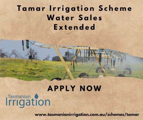 Tamar Water Sales Extended