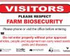 EOI - Aluminium Biosecurity Gate Signs
