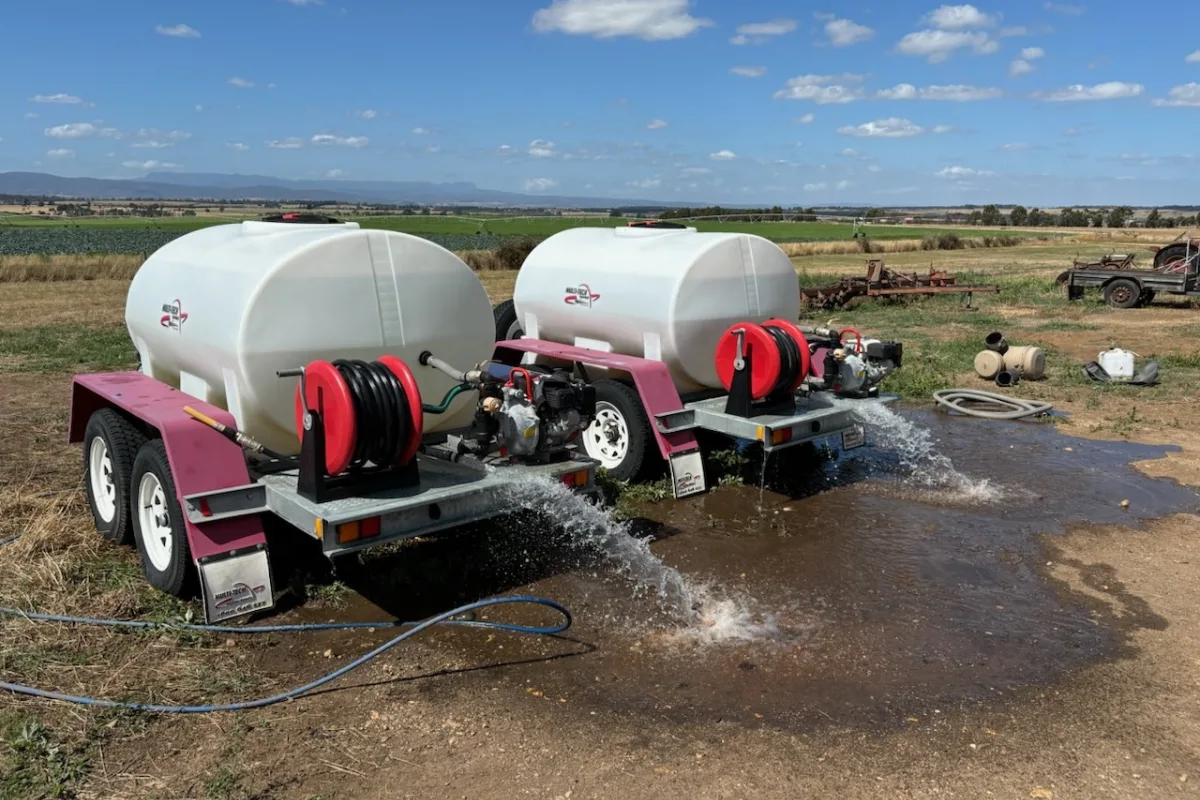 Two Surplus Water Tankers